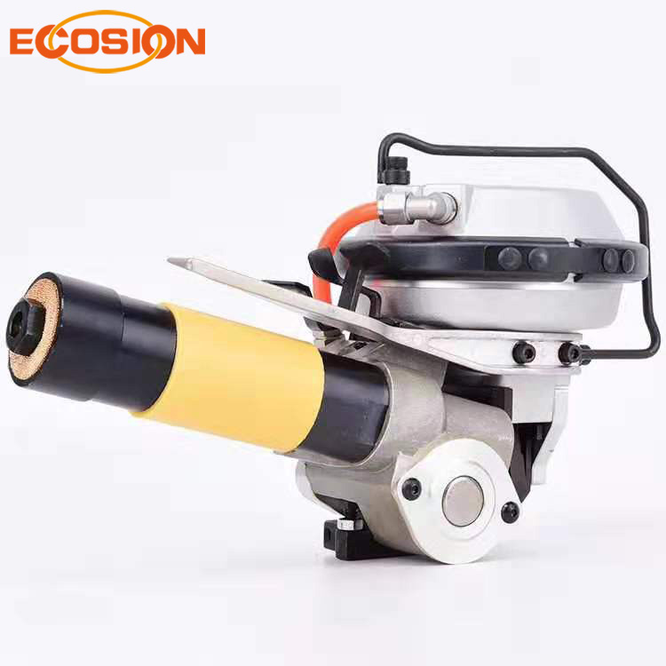 Steel strapping tool